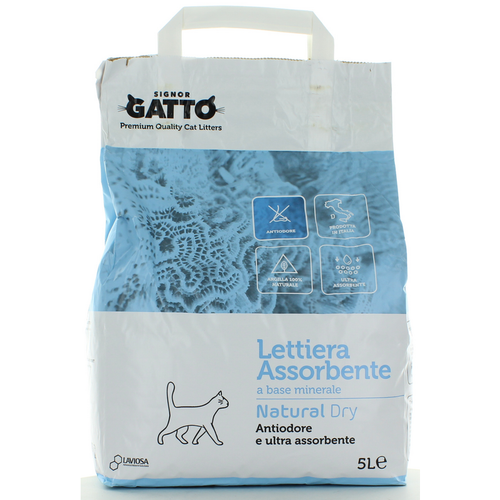 Signor Gatto Lettiera Natural Dry Lt.5