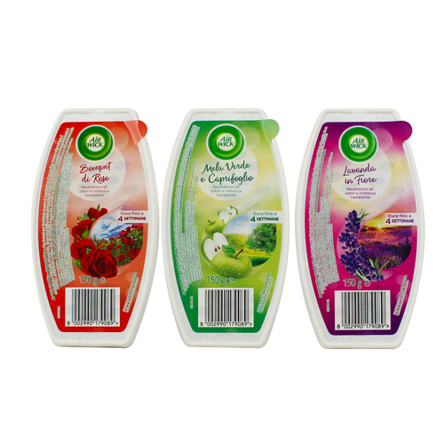 Airwick Gel Attivo Deo Ambiente 150 Ml. Assortiti