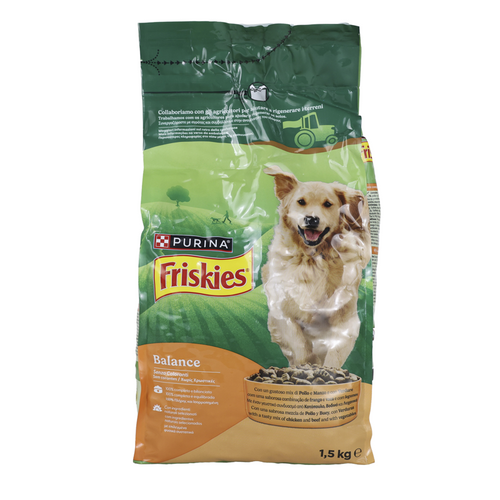 Friskies Crocchette Cane Kg.1,5 Pollo-manzo-verdure