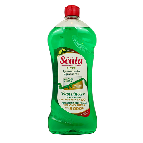 Scala Detersivo Piatti Sgrassante Limone 750ml