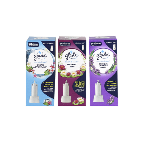 Glade Touch&fresh Bagno Ricarica Mix 1 Assortita