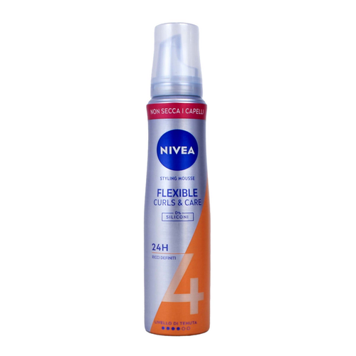 Nivea Styling Mousse Flexible Curls Modella Ricci 150 Ml