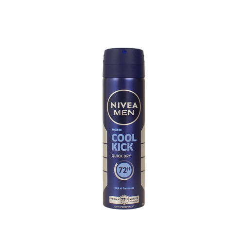 Nivea For Men Deodorante Spray 72h Cool Kick 150 Ml