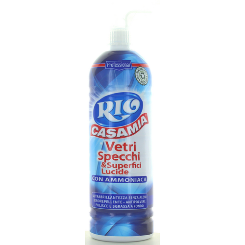 Rio Azzurro Bum Bum Vetri E Specchi 800 Ml.