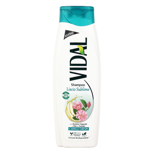 Vidal Shampoo Liscio Sublime Capelli Difficili Da Lisciare Crespi 250 Ml