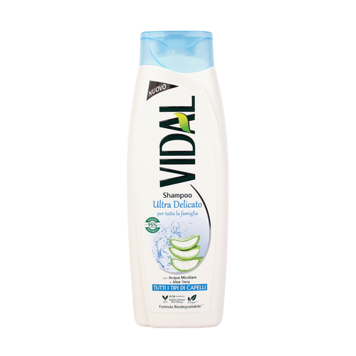 Vidal Shampoo Ultra Delicato Tutti I Tipi Di Capelli 250 Ml
