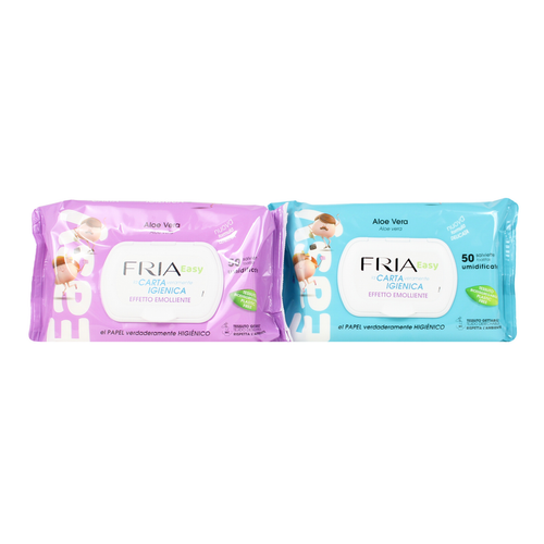 Fria Easy Carta Igienica 50 Salviette Umidificate Pacco Assortito