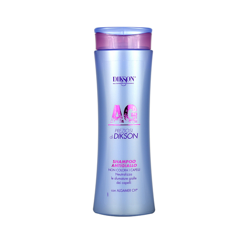Dikson Professional Shampoo Antigiallo Per Capelli Bianchi-grigi-decolorati-meches 250 Ml
