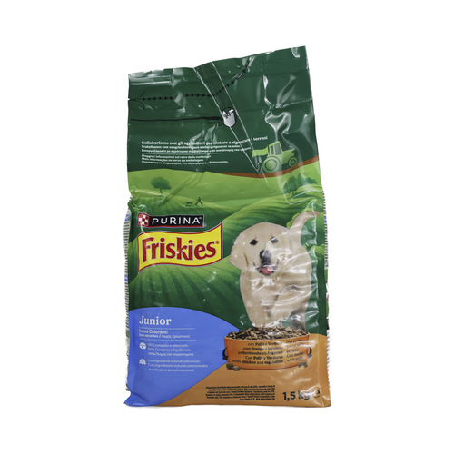 Friskies Crocchette Cane Junior Pollo-verdure Kg.1,5