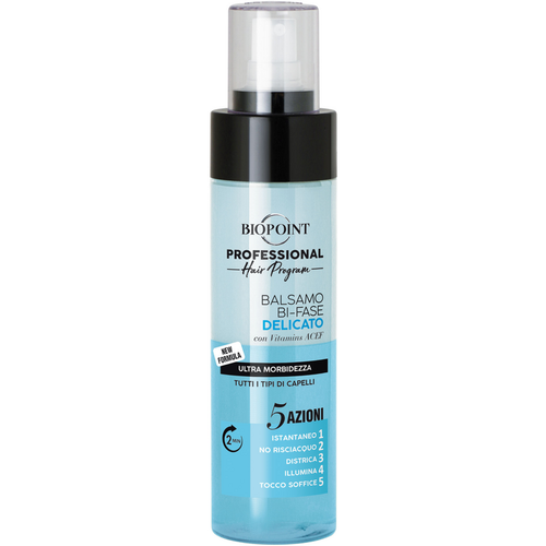 Biopoint Professional Delicato Balsamo 5 Azioni Ultra Morbidezza Bi-fase Tutti I Tipi Di Capelli 200…