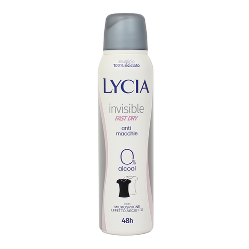 Lycia Antiodorante Deodorante Spray Invisible 150 Ml