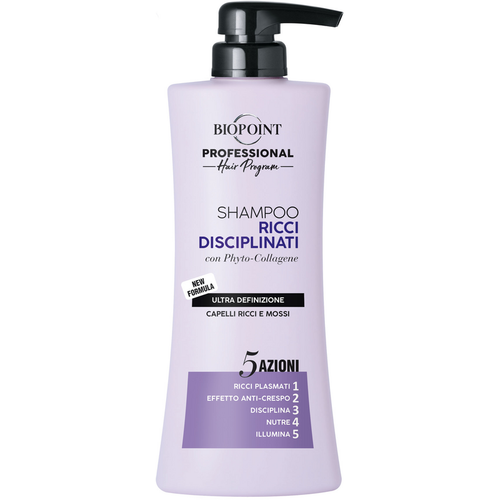 Biopoint Professional Ricci Disciplinati Shampoo 5 Azioni Formula Ultra Definizione Capelli Ricci E …