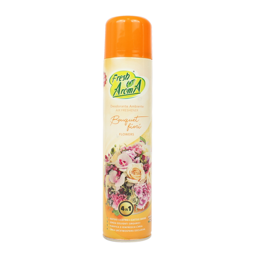 Fresh Aroma Deo Per Ambienti Spray Bouquet Fiorito 300 Ml