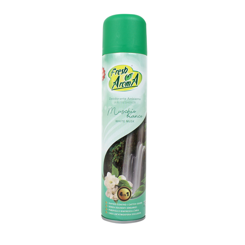 Fresh Aroma Deo Per Ambienti Spray Muschio Bianco 300 Ml