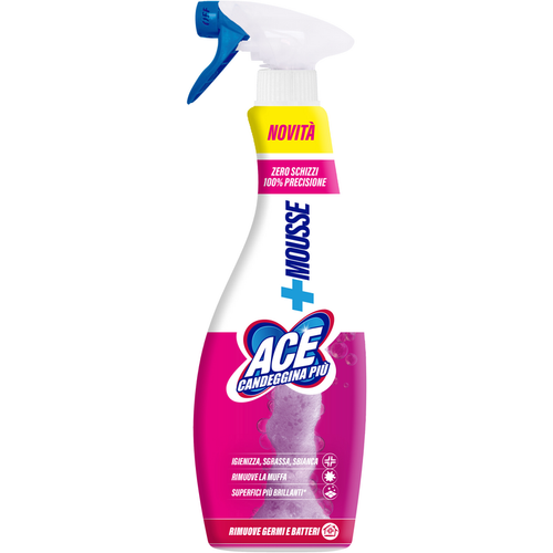 Ace Spray Mousse Candeggina+sgrassatore Casa E Bucato 690 Ml