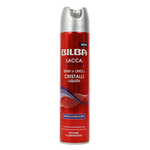 Bilba Lacca Semi Di Lino E Cristalli Liquidi Tenuta Extra Forte 250 Ml
