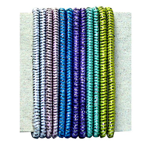 Defile' Accessori Per Capelli Elastico Confezione 12 Pezzi Colori Pastello Ref 17467p