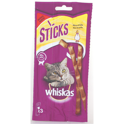 Whiskas Stics Con Pollo Busta 3 Pz
