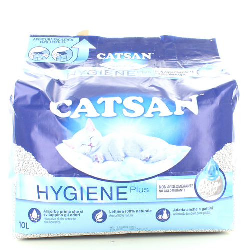 Catsan Lettiera Hygiene Plus Non Agglomerante Sacco 10 Lt
