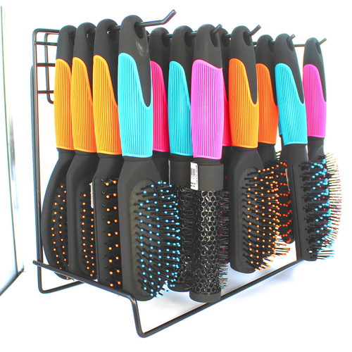Spazzola Colorata Guenzani Espositore Persona 20 Pezzi Misti: 5 Spazzole Tonde Scovolo - 5 Spazzole …