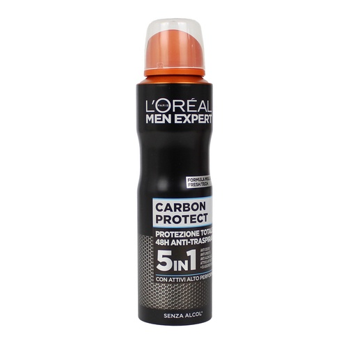 L'oreal Men Expert Deodorante Spray Carbon Protect 150 Ml
