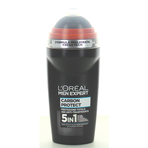 L'oreal Men Expert Deodorante Roll-on Carbon Protect 50 Ml