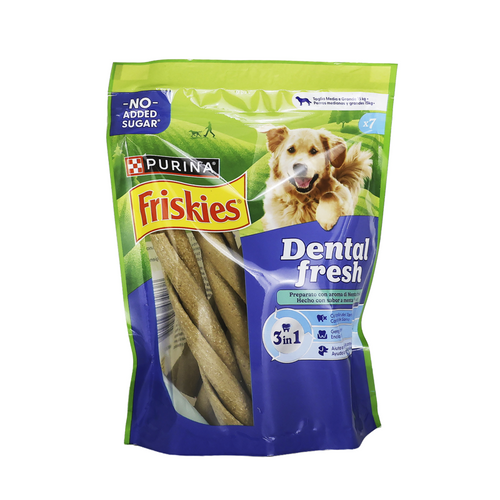 Friskies Cane Snack Dental Fresh Busta 180 Grammi Medium / Large Clip Strip