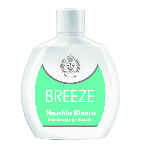 Breeze Deodorante Squeeze Muschio Bianco 100 Ml