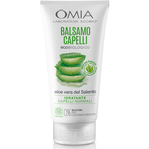 Omia Eco Biologico Balsamo Capelli Aloe Vera Del Salento Idratante Capelli Normali 180 Ml