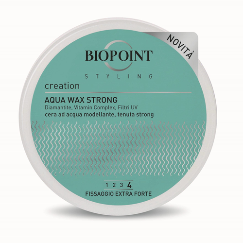 Biopoint Styling 4 Aqua Wax Strong Fissaggio Extra Forte 100 Ml