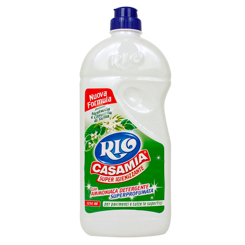 Rio Casamia Super Igienizzante Pavimenti Con Ammoniaca Profumo Mentuccia E Citronella Di Sicilia 125