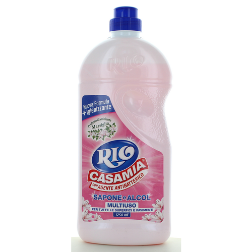 Rio Casamia Piu Igienizzante Pavimenti Con Sapone E Alcool Profumo Di Marsiglia 1250 Ml