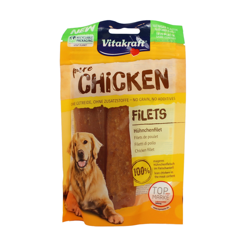 Vitakraft Chicken Filetti Pollo Per Cane 80 Grammi