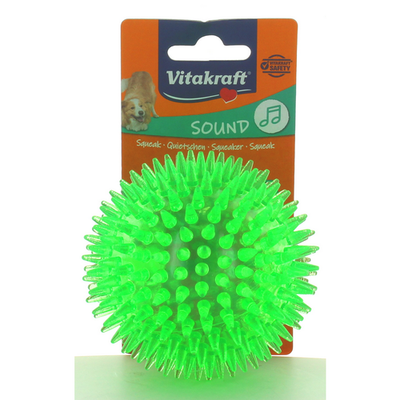 Vitakraft Gioco Palla Riccio In Tpr Per Cane Misura L8 X H17 X P8