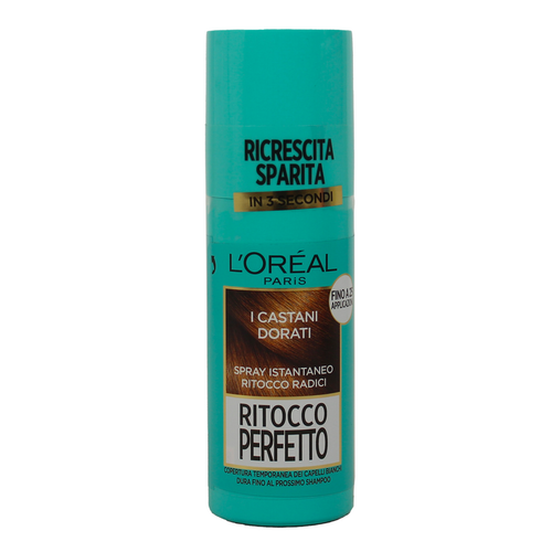 L'oreal Ritocco Perffetto Spray Castano Dorato 75 Ml
