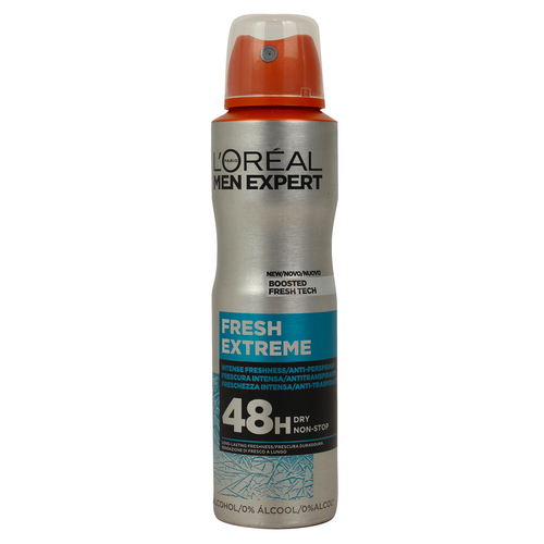 L'oreal Men Expert Deodorante Spray Fresh Extreme 150 Ml