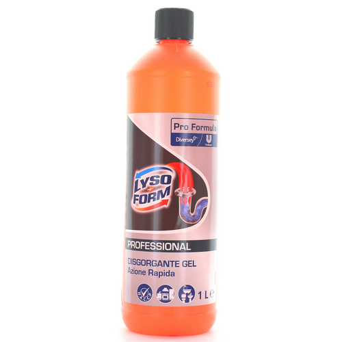 Lysoform Disgorgante Gel Professional 1 Litro Formato Professionale
