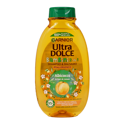 Ultra Dolce Shampoo Albicocca Bambini 250 Ml
