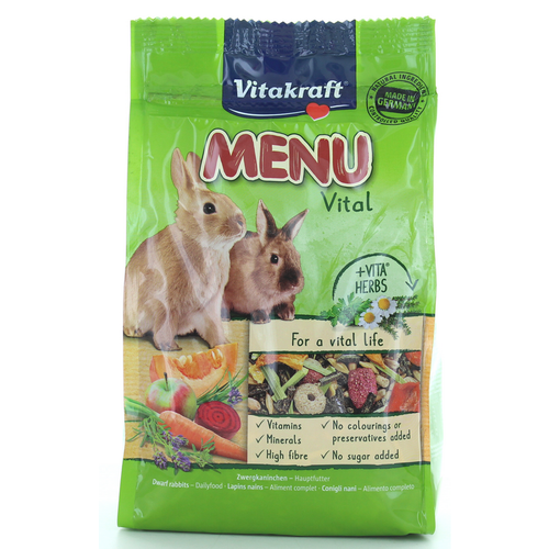 Vitakraft Menu Vital Per Conigli Sacco 500 Grammi