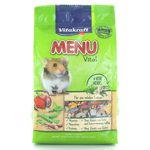 Vitakraft Menu Vital Per Criceti Sacco 500 Grammi
