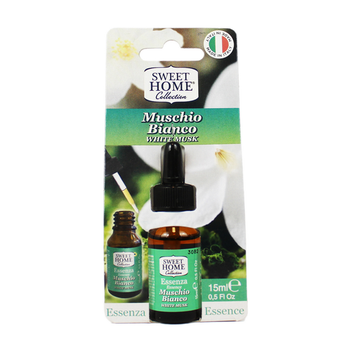 Sweet Home Essenze Al Muschio Bianco In Blister Flacone 15 Ml