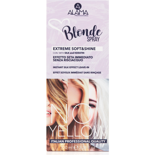 Alama No-yellow Blonde Spray Effetto Immediato Senza Risciacquo 100 Ml