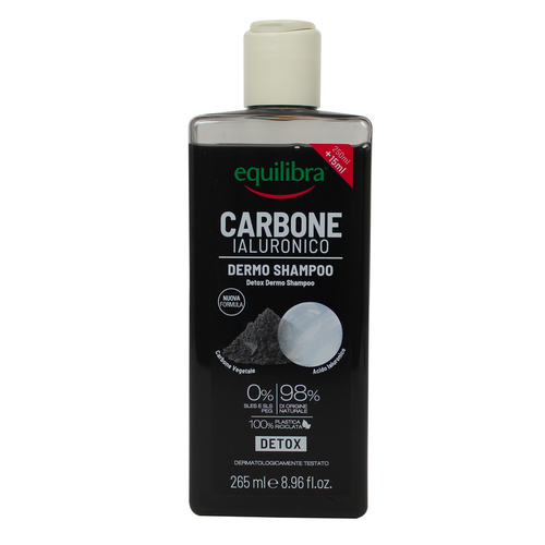 Equilibra Carbone Ialuronico Dermo Shampoo Detox 265 Ml