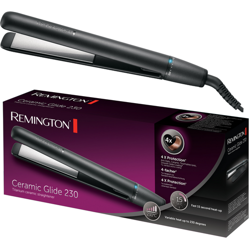 Remington Ceramic Glide 230 Piastra Lunga 110 Mm 8 Temperature Da 150 A 230°