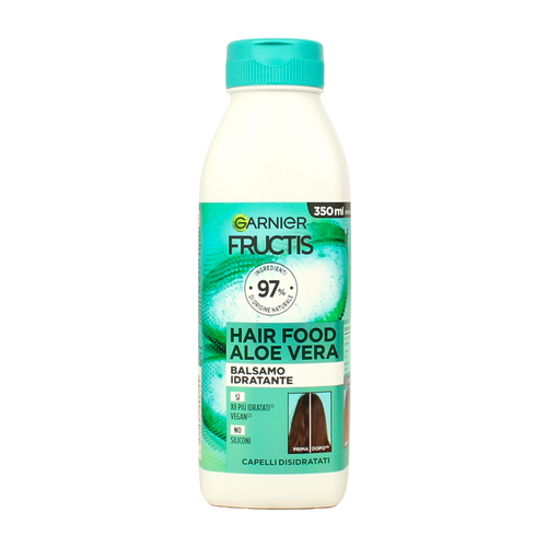 Fructis Balsamo Hair Food Aloe Vera Idratante Capelli Da Normali A Secchi 350 Ml