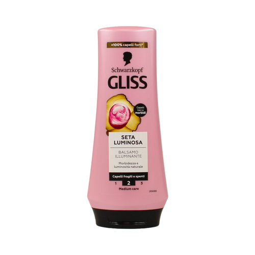 Gliss Balsamo Seta Luminosa Illuminante Capelli Spenti 200 Ml