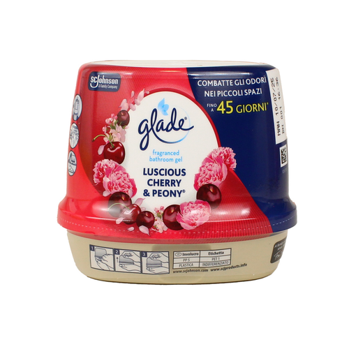 Glade Gel Bagno Luscious Cherry & Peony 180 Grammi