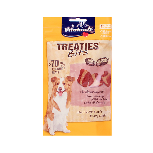 Vitakraft Cane Treaties Bits Con Fegato Busta 120 Grammi