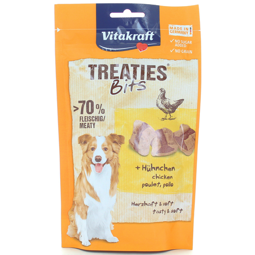 Vitakraft Cane Treaties Bits Con Pollo Busta 120 Grammi