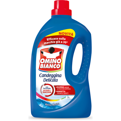 Omino Bianco Candeggina Delicata Brezza Marina 2 Lt